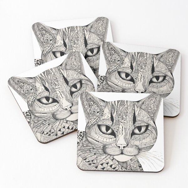 Item preview, Doodle Cat designed and sold by LittleGoblinPrs.