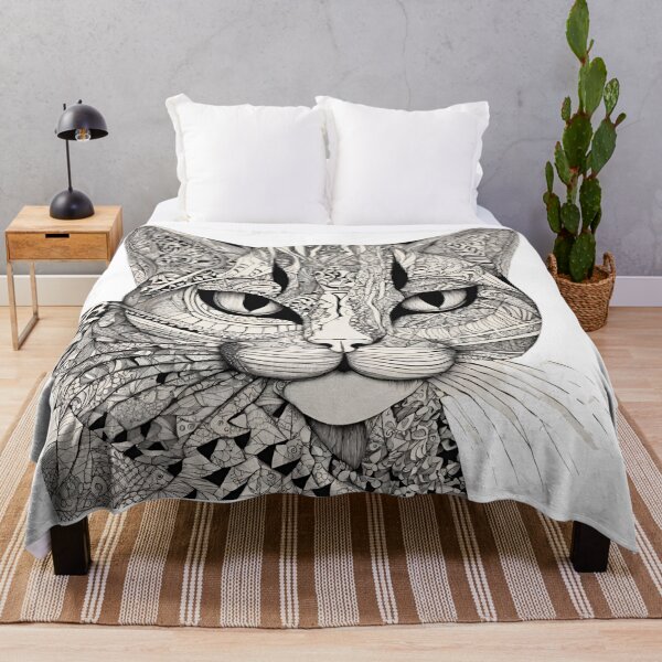 Item preview, Doodle Cat designed and sold by LittleGoblinPrs.
