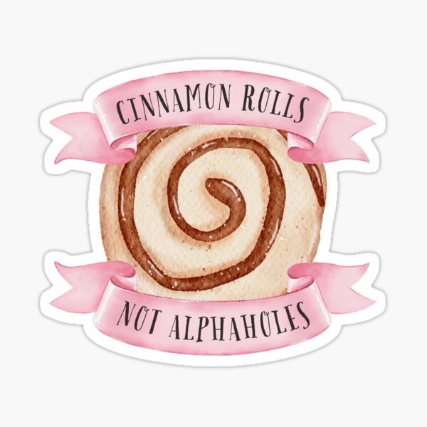 Cinnamon Roll Sticker – CJ's Sticker Shop