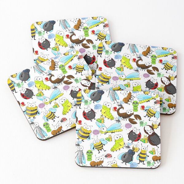 Item preview, Adorable Insect Pattern for a Playful Touch designed and sold by Willyboy16.