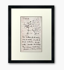 I Think - Charles Darwin 1 Framed Print