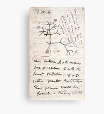 I Think - Charles Darwin 1 Metal Print