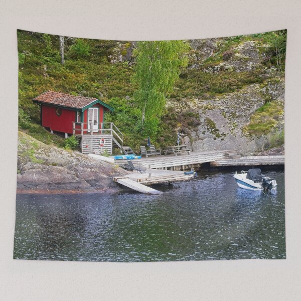 Item preview, Swedish Boathouse designed and sold by Martyn R Arnold Fine Art Nature & Landscape Photography.