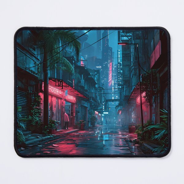 Item preview, Cyber Tropics: Neon Drenched Metropolis designed and sold by CreationP.