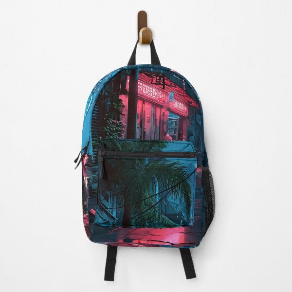 Item preview, Cyber Tropics: Neon Drenched Metropolis designed and sold by CreationP.