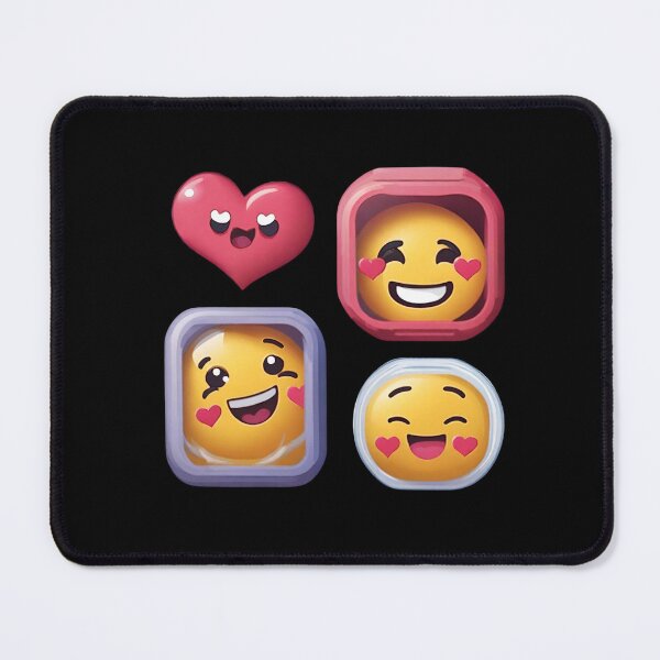 Item preview, Cute Funny Emoji Faces and Smiley Face Gifts, Cute Smiley Faces designed and sold by haRexia.