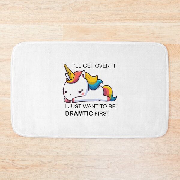 Item preview,  I Just Need To Be Dramatic Lazy Unicor designed and sold by Stitch-Switch.