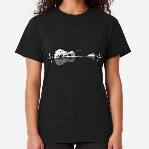 My Heart Beats For Music & Nature Classic T-Shirt