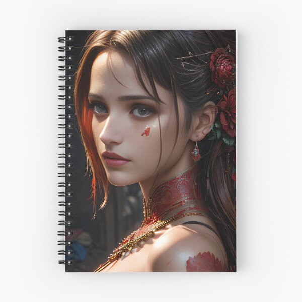 Item preview, A beautiful artistic imaginative poster of a young maiden lost in time designed and sold by creative-cub.
