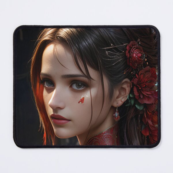 Item preview, A beautiful artistic imaginative poster of a young maiden lost in time designed and sold by creative-cub.
