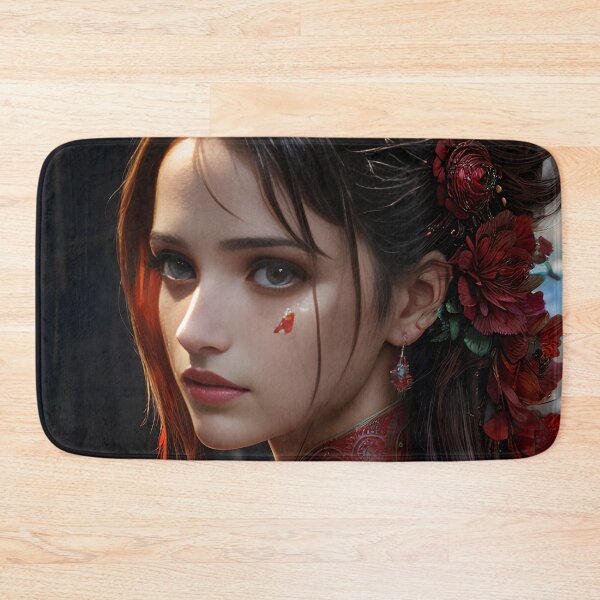 Item preview, A beautiful artistic imaginative poster of a young maiden lost in time designed and sold by creative-cub.