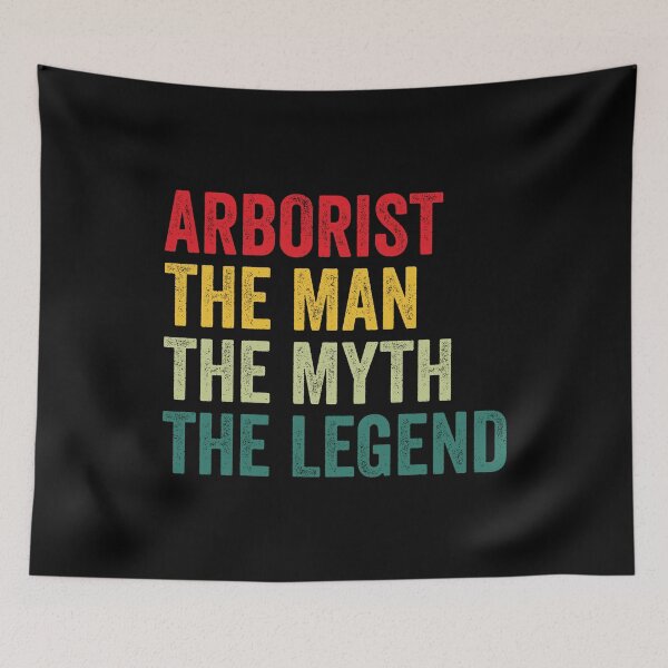 Item preview, Arborist Mens Gift, Man Myth Arborist Legend, Funny Arborist designed and sold by vzrnmichsudops.