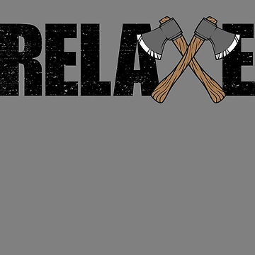Vorschaubild zum Design Relaxe Cross Axes Relax Axe Thrower Gift Funny Axe Throwing Gear von DynamicDesign