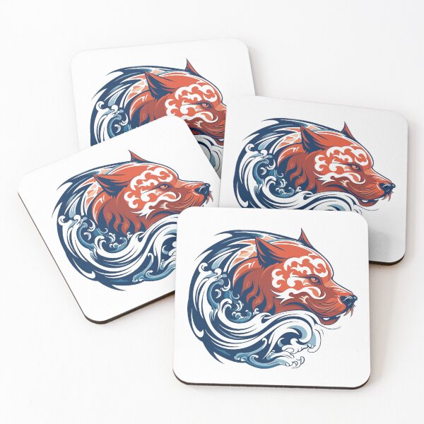 Item preview, Abstract Bear in a Japanese Tattoo Style designed and sold by bold-fortune.
