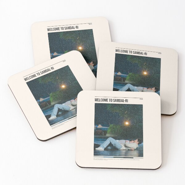 Item preview, Welcome to Samdal-ri, Minimalist kdrama (2023) designed and sold by PinkandP.