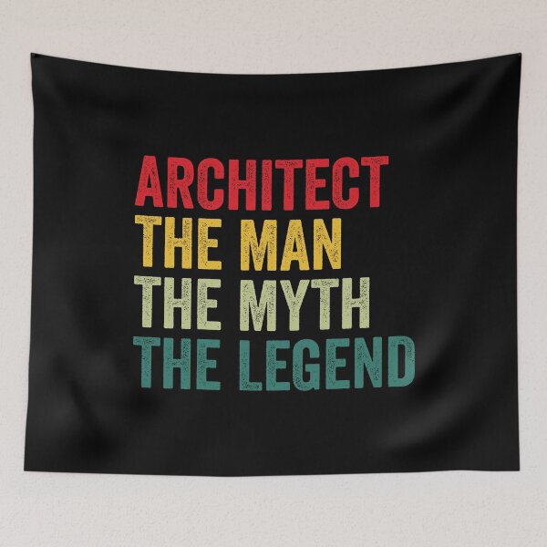 Item preview, Architect Mens Gift, Man Myth Architect Legend, Funny Architect designed and sold by vzrnmichsudops.