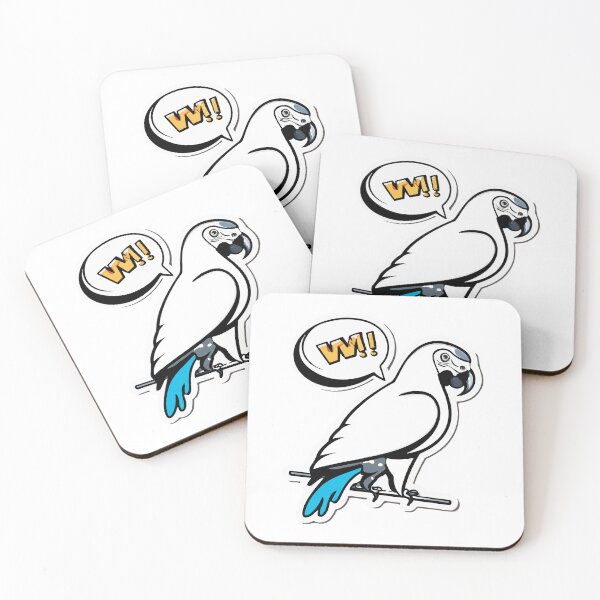 Item preview, Mimicry in Motion - African Grey Parrot Speech Imitation designed and sold by NiftyWrx.