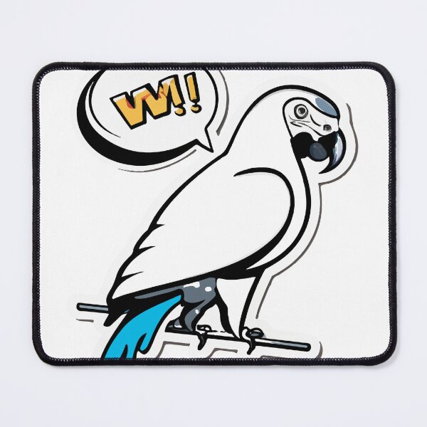 Item preview, Mimicry in Motion - African Grey Parrot Speech Imitation designed and sold by NiftyWrx.