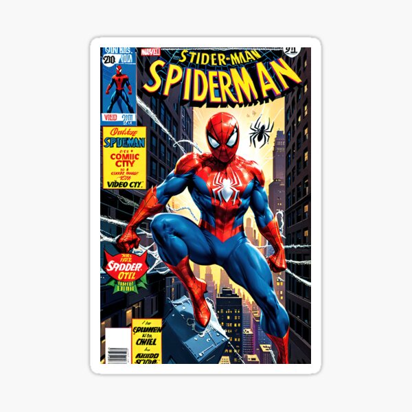 Pack de pegatinas de Spiderman - Fanart - AnyiCreations