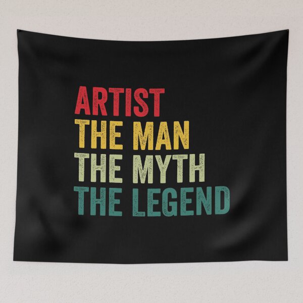 Item preview, Artist Mens Gift, Man Myth Artist Legend, Funny Artist designed and sold by vzrnmichsudops.