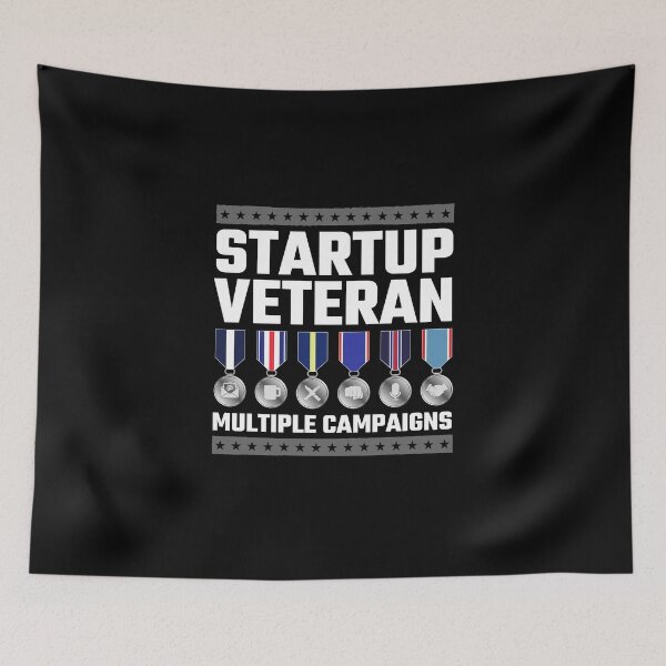 Item preview, Startup Veteran, Multiple Tours designed and sold by SlappyWares.