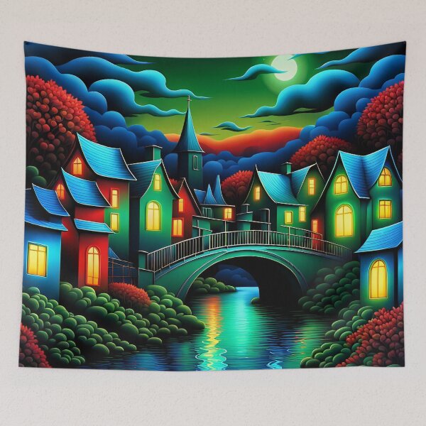 Item preview, A Peaceful Village designed and sold by Bright-Moonrise.