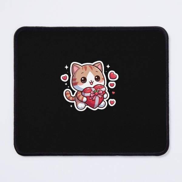 Item preview, Cute Valentines cats love hearts designed and sold by Jam3x.