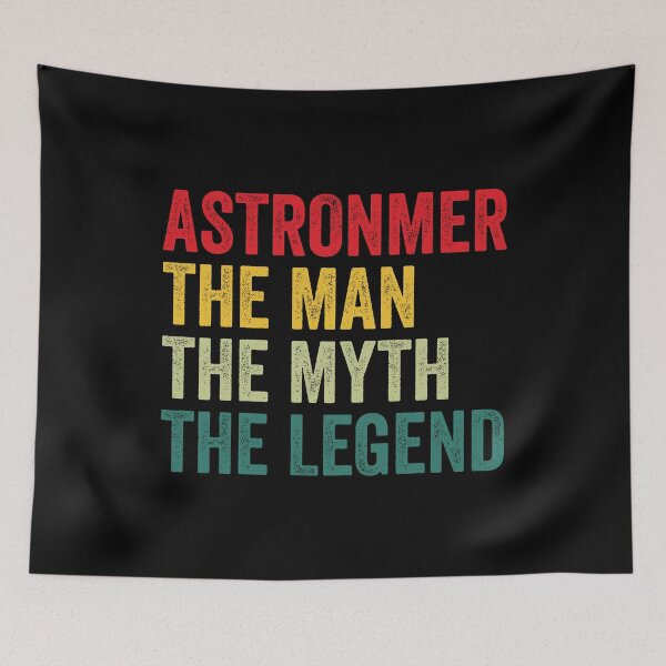 Artikelvorschau, Astronomen-Männergeschenk, Mann-Mythos-Astronomen-Legende, lustiger Astronom entworfen und verkauft von vzrnmichsudops.