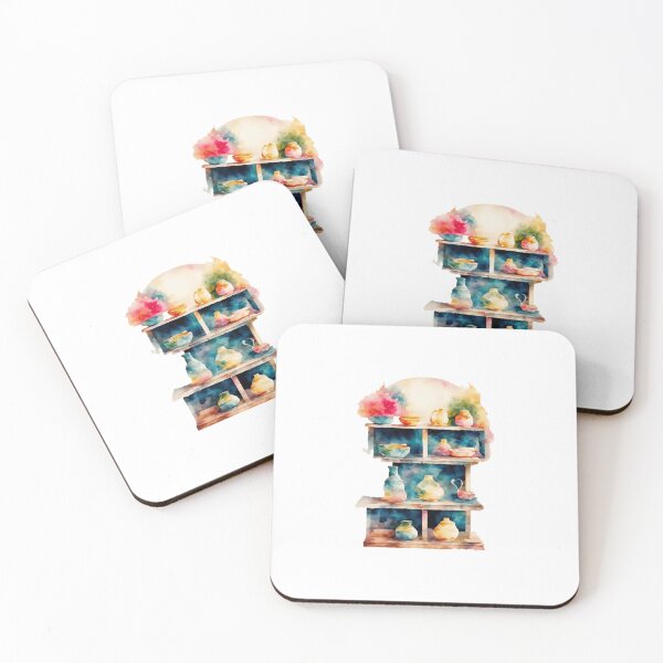 Item preview, Contemporary Watercolor Pottery Panorama designed and sold by Silver Medal.
