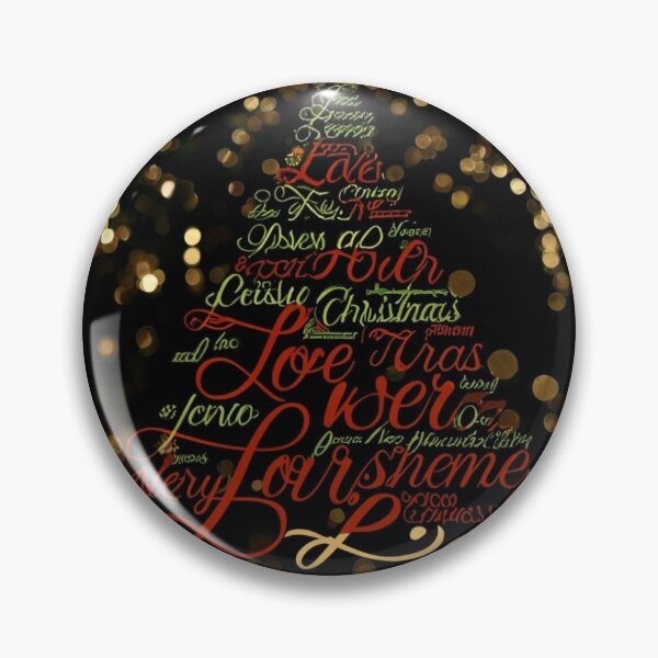 Item preview, Christmas tree words designed and sold by Invente.