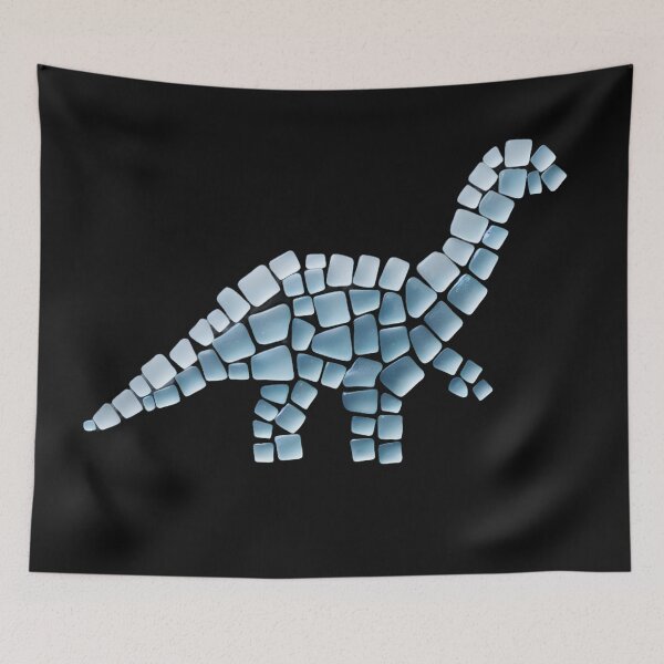 Item preview, Sublime Ice: Dino Silhouette designed and sold by AI-Only Creations.