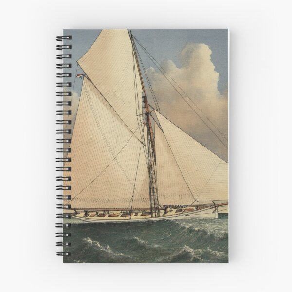 Item preview, Vintage Boston Yacht - Puritan - Illustration (1885) designed and sold by BravuraMedia.