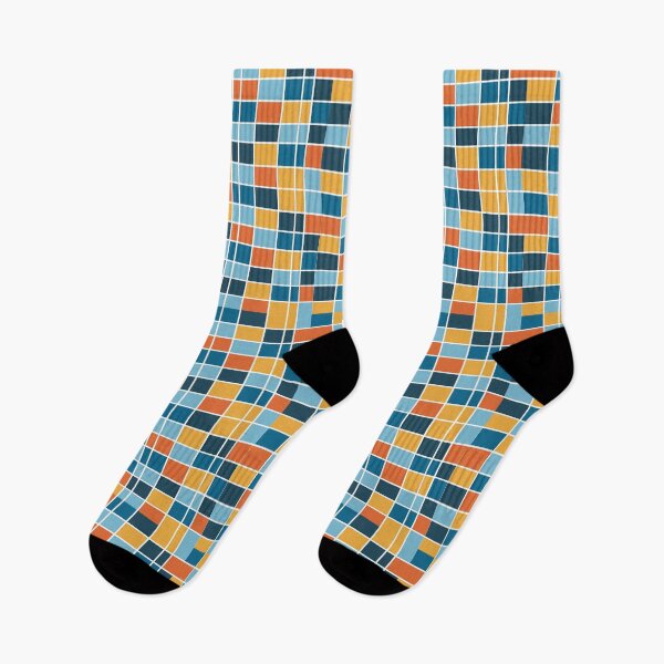 Aperçu de l'œuvre Motif couleurs chaudes et froides créée et vendue par InteriorRefine.