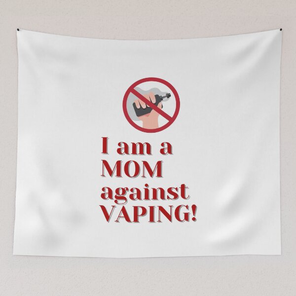 Aperçu de l'œuvre Je suis MAMAN contre VAPING! créée et vendue par kyhro.
