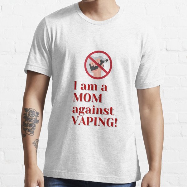 Vista previa del artículo con la obra «¡Soy una mamá contra el VAPOR!», diseñado y vendido por kyhro.