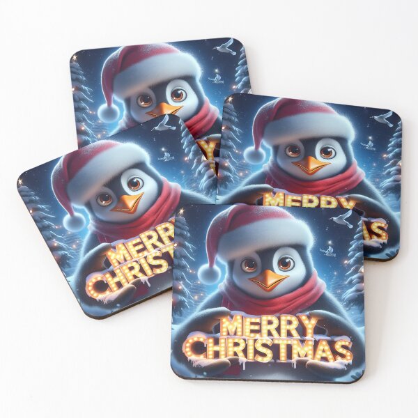Item preview, christmas penguin designed and sold by rhadooss.