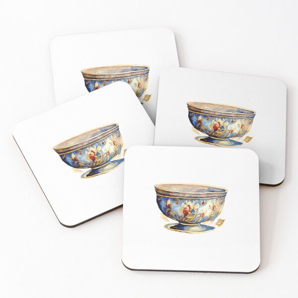 Item preview, Abstract Watercolor Pottery Impressions designed and sold by Silver Medal.
