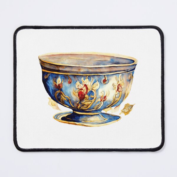 Item preview, Abstract Watercolor Pottery Impressions designed and sold by Silver Medal.