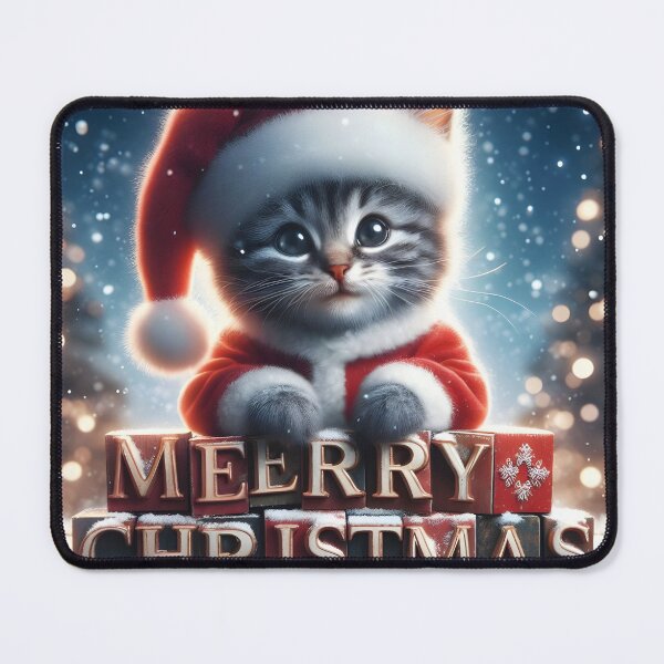 Item preview, christmas kitten designed and sold by rhadooss.
