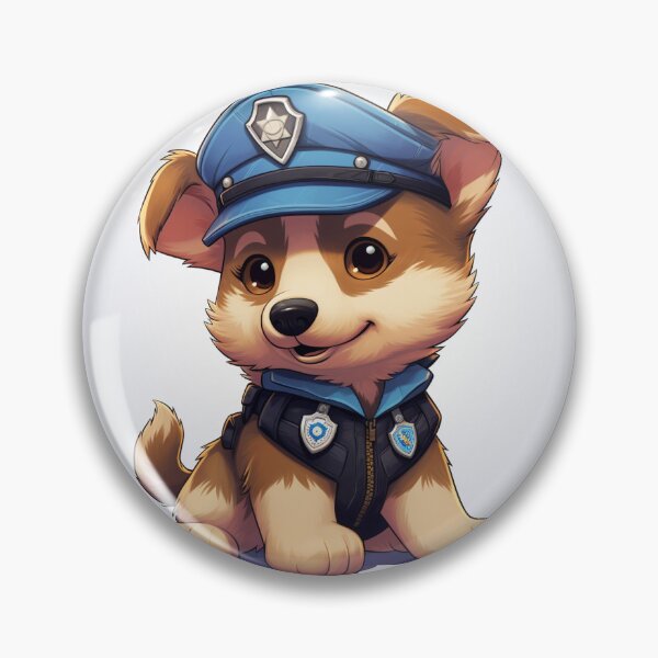 Item preview, police dog designed and sold by Invente.