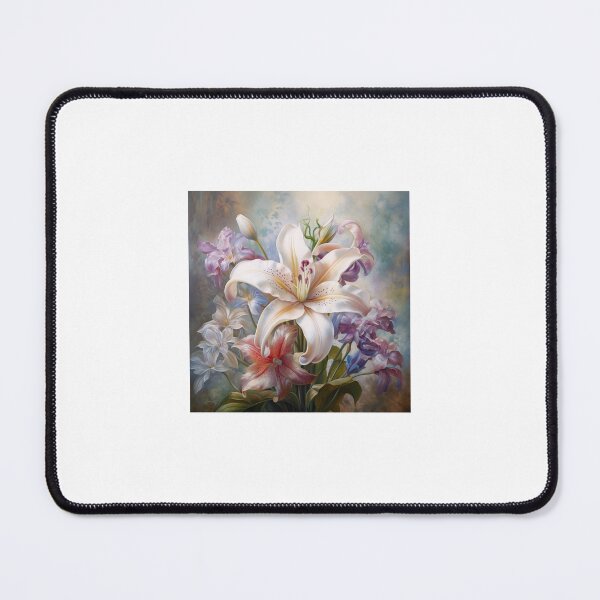 Item preview, Pastel lily flower bouquet designed and sold by Invente.