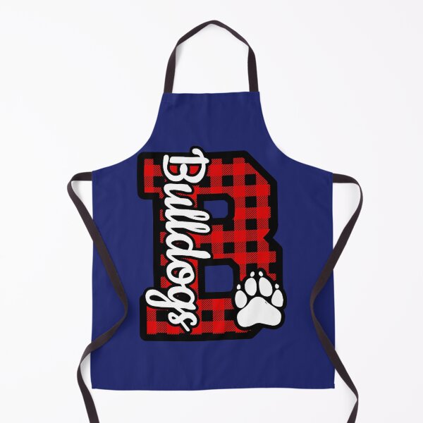 Item preview, Cheer Bulldogs School Sports Fan Team Spirit Buffalo Plaid designed and sold by caloudiaminart.