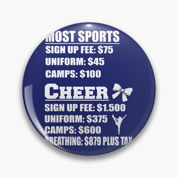 Item preview, Cheer Cheerleader Camp Mom Dad Cheerleading Quotes Coach designed and sold by caloudiaminart.