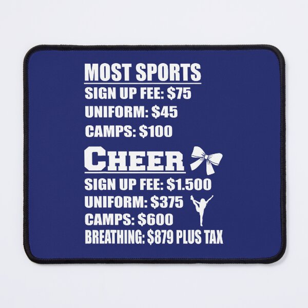 Item preview, Cheer Cheerleader Camp Mom Dad Cheerleading Quotes Coach designed and sold by caloudiaminart.