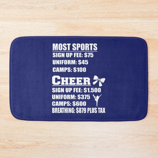 Item preview, Cheer Cheerleader Camp Mom Dad Cheerleading Quotes Coach designed and sold by caloudiaminart.