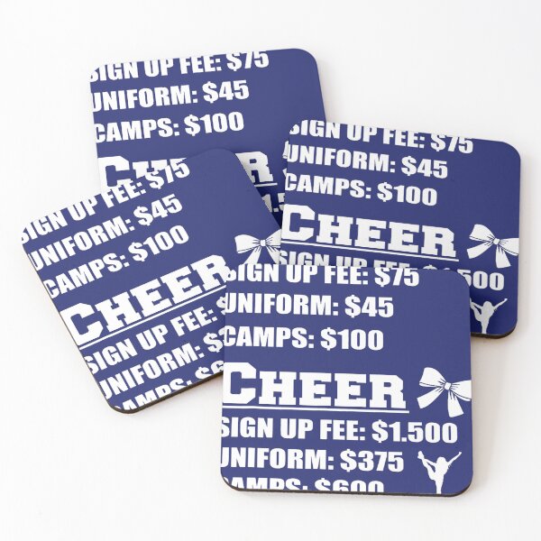 Item preview, Cheer Cheerleader Camp Mom Dad Cheerleading Quotes Coach designed and sold by caloudiaminart.