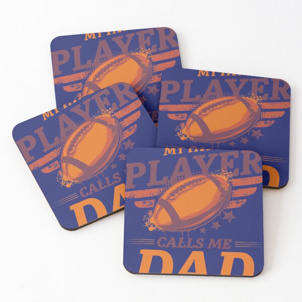Item preview, Cheer Dad and Husband Football Design Favorite Child designed and sold by caloudiaminart.