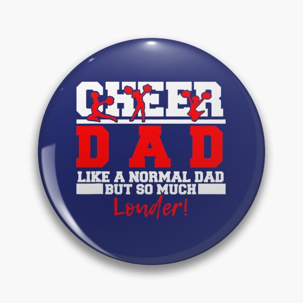 Item preview, Cheer Dad Like A Normal Dad But So Much Louder designed and sold by caloudiaminart.