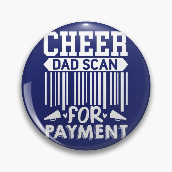 Item preview, Cheer Dad Scan For Payment 2Cheerleader designed and sold by caloudiaminart.
