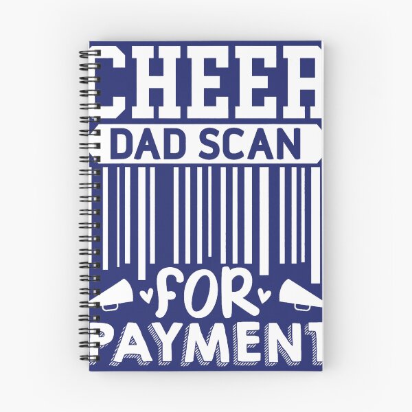 Item preview, Cheer Dad Scan For Payment 2Cheerleader designed and sold by caloudiaminart.